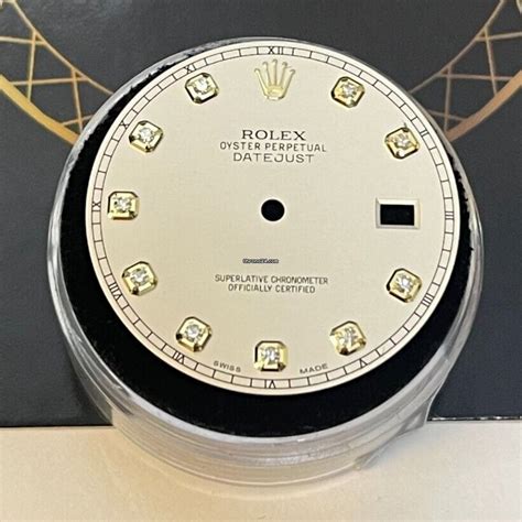 rolex datejust diamond dial replacement
